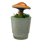 SPY26M1 • Handmade Magic Mushroom Decor on Thrifted Base