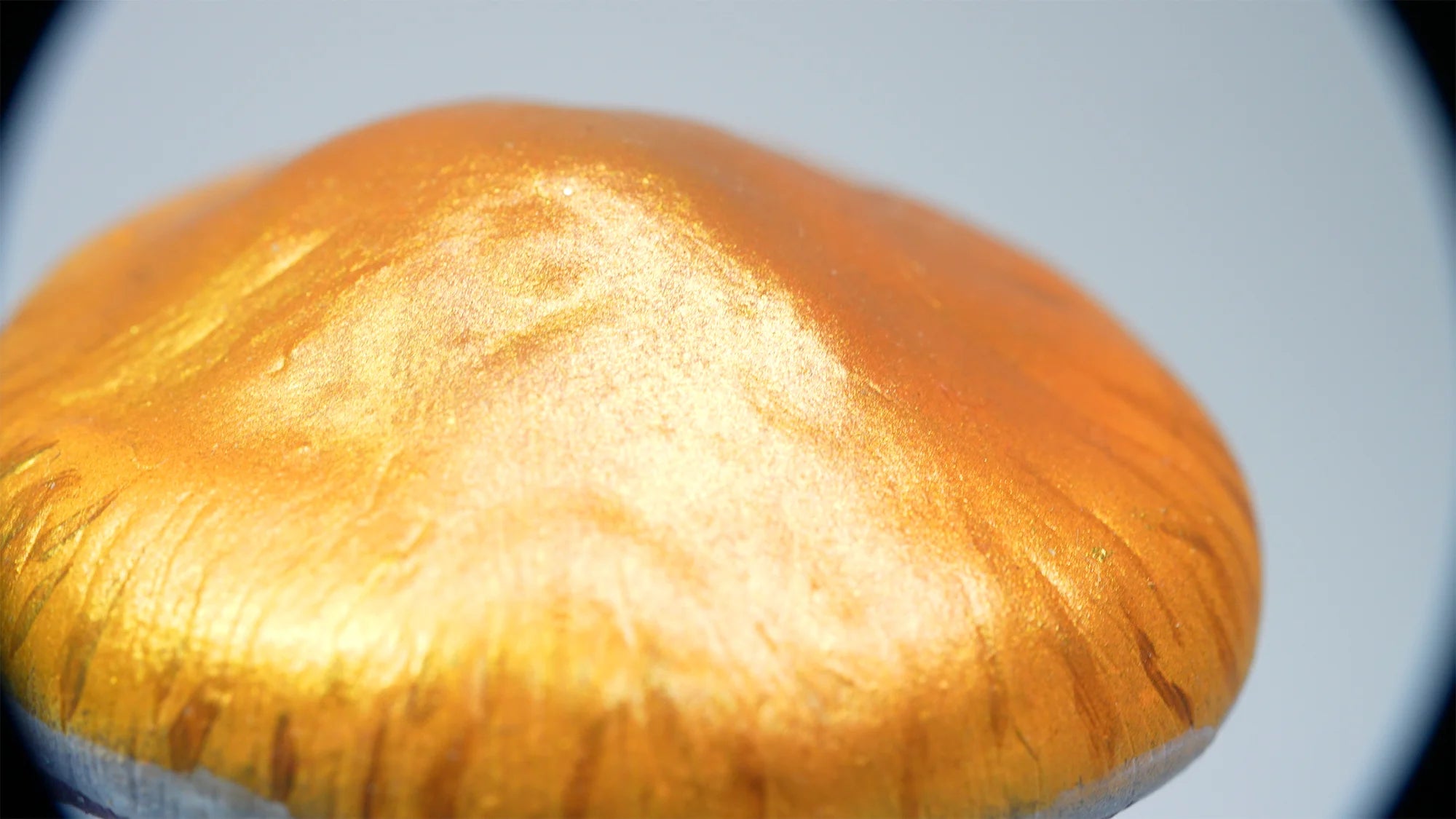 SPY26S4 • Handmade Magic Mushroom Decor on Thrifted Glass Oval Base (2 of 2)