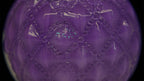 SPY26M7E • Handmade Pre-Veil Magic Mushroom Decor on Thrifted Purple Base with Frog Embellishments